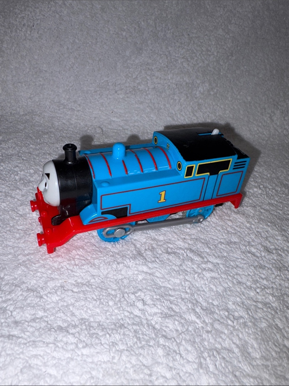 Mattel Blue and Red Number 1 Toy Train Engine